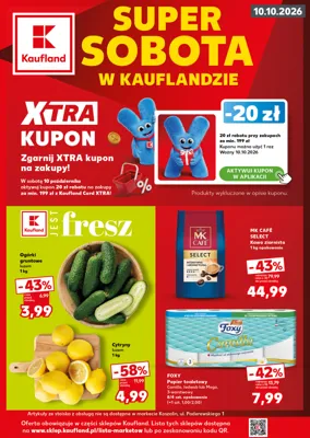 Kaufland gazetka - od 10/10/2026 do 10/10/2026